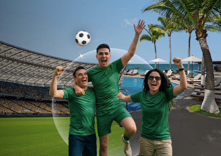 FEEL THE EXCITEMENT OF SOCCER AT KRYSTAL Krystal Urban® Cancún & Beach Club FEEL THE EXCITEMENT OF SOCCER AT KRYSTAL Krystal Urban® Cancún & Beach Club
